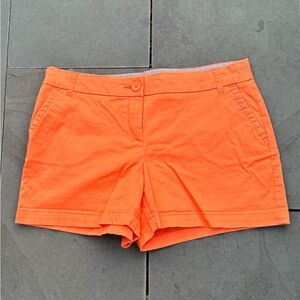 Crown & Ivy Caroline Orange Shorts Sz 10P‎
